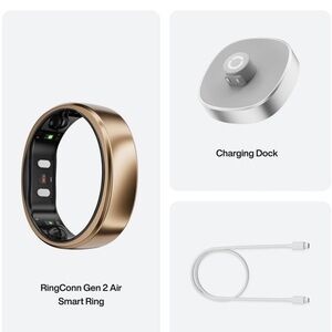 Ringconn Gen 2 Air Smart Ring - Gold